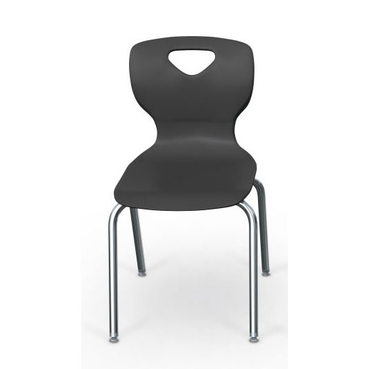 Heavy Duty Contoured Polypropylene Office Chair