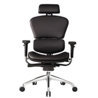 EXECUTIVE LEATHER CHAIR WITH HEADREST - COS-Y0810H(C+C)