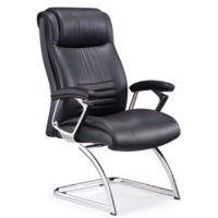 EXECUTIVE SLED BASE VISITOR CHAIR WITH PADDED ARMS - CODE: COIC 63L –19