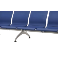 WAITING ROOM CHAIRS - CODE: ASPU-5-4 FOUR SEATER BEAM SEATING