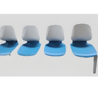WAITING ROOM CHAIRS HD668-8 FOUR (4) SEATER BEAM SEATING
