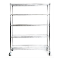 SHELCING/STORAGE - CODE: ST15 HEAVY DUTY CHROME SHELVING