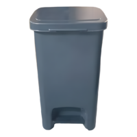 WASTE BINS - CODE: CRT14 – POLYETHYLENE PLASTIC STEP PEDAL BIN
