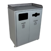 WASTE BINS - CODE: CRT20- RECYCLE BIN