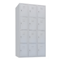 METAL STORAGE LOCKERS - CODE: GD-ISL 12BL TWELVE DOOR LOCKER