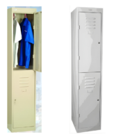 METAL STORAGE LOCKER - CODE: GD-ISL2 TWO DOOR LOCKER